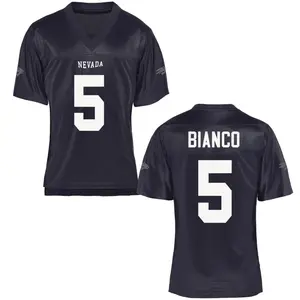 AJ Bianco Nevada Wolf Pack Women's Replica Football Jersey - Navy Blue