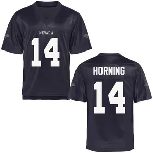 Baylor Horning Nevada Wolf Pack Youth Replica Football Jersey - Navy Blue